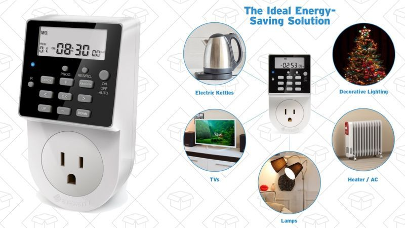 Programador eléctrico Etekcity, $11 con código IV2W3Y5T